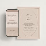 "Champagne" - Wedding Website in Rose by Ani Somi - Match Your Stationery