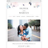 "Florista Modernista" - Wedding Website in Azalea by Petra Kern - Mobile Layout