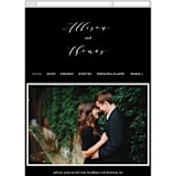 "Perspective" - Wedding Website in Noir by Kimberly FitzSimons - Guest Management