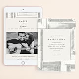 "Pattern Play" - Wedding Website in Pebble by Anelle Mostert - Match Your Stationery