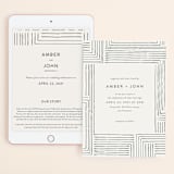 "Pattern Play" - Wedding Website in Pebble by Anelle Mostert - Match Your Stationery