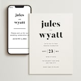 "Nolita" - Wedding Website in Silk by Annie Clark - Match Your Stationery