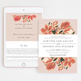 "Sawyer" - Wedding Website in Cloisonne by Melanie Kosuge - Match Your Stationery