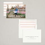 "Modern Easter" - Easter Photo Cards in Lily by Hooray Creative - Assembled
