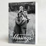 "Counting Our Blessings" - Easter Photo Cards in Cotton by danielle jackson - Folded Card