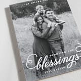 "Counting Our Blessings" - Easter Photo Cards in Cotton by danielle jackson - Detail