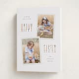 "Easter Duo" - Easter Photo Cards in Tulip by Pixel and Hank - Folded Card