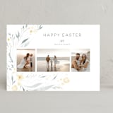 "Floral Trio" - Easter Photo Cards in Sunshine by Nicoletta Savod - Front
