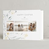 "Floral Trio" - Easter Photo Cards in Sunshine by Nicoletta Savod - Folded Card