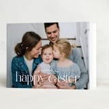 "Grace & Love" - Easter Photo Cards in Snow by Kristel - Folded Card