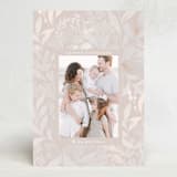 "Soft Florals" - Easter Photo Cards in Hazelnut Creme by Heather Cairl - Front
