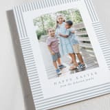 "Spring stripe" - Easter Photo Cards in Sky by Lea Delaveris - Detail