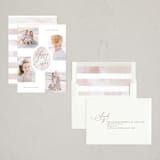 "Pastel Egg" - Easter Photo Cards in Pastel Pink by Hooray Creative - Assembled
