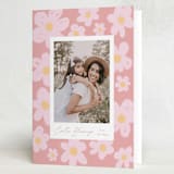"Bay" - Easter Photo Cards in Peony by Annie Shapiro - Folded Card