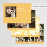 "Blessings Script" - Easter Photo Cards in Daisy by Meggy Masters - Back of Card Options