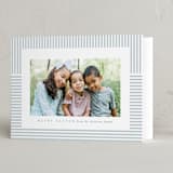 "Spring stripe" - Easter Photo Cards in Sky by Lea Delaveris - Folded Card