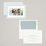 "Spring stripe" - Easter Photo Cards in Sky by Lea Delaveris - Assembled