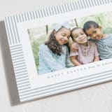 "Spring stripe" - Easter Photo Cards in Sky by Lea Delaveris - Detail