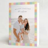 "weave" - Easter Photo Cards in Rainbow by Pixel and Hank - Folded Card