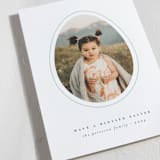 "Blessed Easter Egg" - Easter Photo Cards in Seafoam by Heather Schertzer - Detail