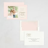 "Happy Easter" - Easter Photo Cards in Blush by Nicole Senecal - Assembled