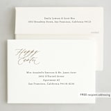 "Happy Easter" - Easter Photo Cards in Blush by Nicole Senecal - FREE Recipient Addressing