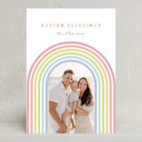 "Easter Rainbow" - Easter Photo Cards in Cupcake by Maria Alou - Front