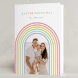"Easter Rainbow" - Easter Photo Cards in Cupcake by Maria Alou - Folded Card