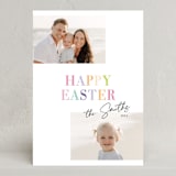"Pastel Easter" - Easter Photo Cards in Neapolitan by Hudson meet Rose - Front