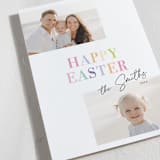 "Pastel Easter" - Easter Photo Cards in Neapolitan by Hudson meet Rose - Detail