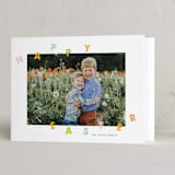 "Easter Hop" - Easter Photo Cards in Bunny by Baumbirdy - Folded Card