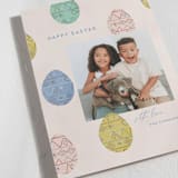 "Easter Eggs" - Easter Photo Cards in Sunset by Pati Cascino - Detail