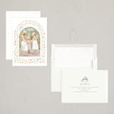 "Blooming Meadow" - Easter Photo Cards in Peach by Angela Thompson - Assembled