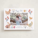 "Blossom Farm" - Easter Photo Cards in Speckled Eggs by Sarah Knight - Front