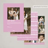 "Easter Peeps" - Easter Photo Cards in Rainbow by Hooray Creative - Back of Card Options