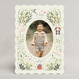 "Easter Village" - Easter Photo Cards in Sand by Hannah Williams - Front