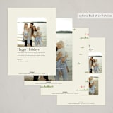 "Easter Village" - Easter Photo Cards in Sand by Hannah Williams - Back of Card Options