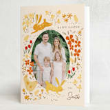 "EasterEaster" - Easter Photo Cards in Cream by samovilka - Folded Card