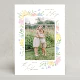 "Easter Florals" - Easter Photo Cards in Lily by Creo Study - Front