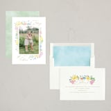"Easter Florals" - Easter Photo Cards in Lily by Creo Study - Assembled