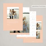 "Vintage  Easter" - Easter Photo Cards in Peach by Angela Thompson - Back of Card Options