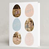 "Vintage  Easter" - Easter Photo Cards in Peach by Angela Thompson - Folded Card
