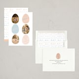 "Vintage  Easter" - Easter Photo Cards in Peach by Angela Thompson - Assembled