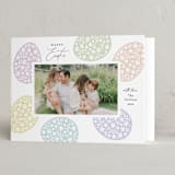 "Embellished Eggs" - Easter Photo Cards in Marshmallow by Mary Kay Garttmeier - Folded Card