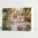 "Nostalgic" - Easter Photo Cards in Lily by Alexandra Cohn - Folded Card