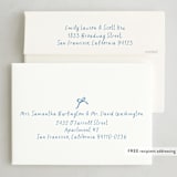 "Ribbon" - Easter Photo Cards in Denim by Tamara Hilje - FREE Recipient Addressing