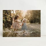 "Faubourg" - Easter Photo Cards in Snow by Leia Matt - Front
