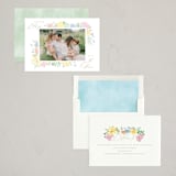 "Easter Florals" - Easter Photo Cards in Lily by Creo Study - Assembled