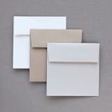 "Grand Square (6.25" x 6.25")" - Envelopes in White by Minted - Front