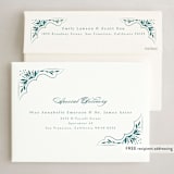 "Arab Window" - Eid Cards in Mint by Ana de Sousa - FREE Recipient Addressing